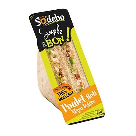 Sandwich Simple & Bon! Poulet rôti Mayo légère